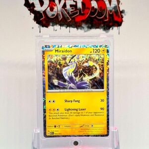 Miraidon 003/015 Holo 2025 McDonald’s Promo Pokemon Card NM